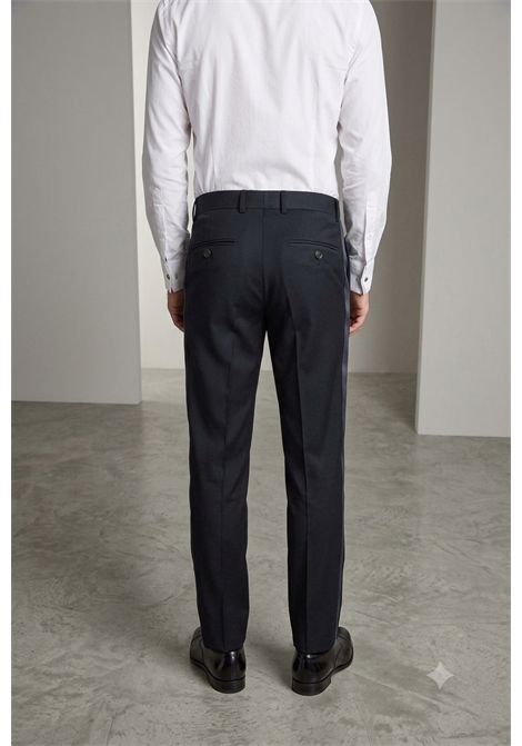 Pantalone con banda laterale in raso MANUEL RITZ | Pantaloni | 2930PR1818 20353599